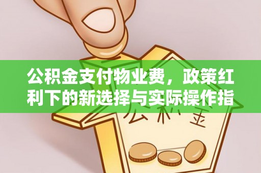 成华公积金支付物业费，政策红利下的新选择与实际操作指南