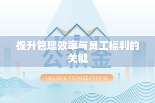 成华提升管理效率与员工福利的关键