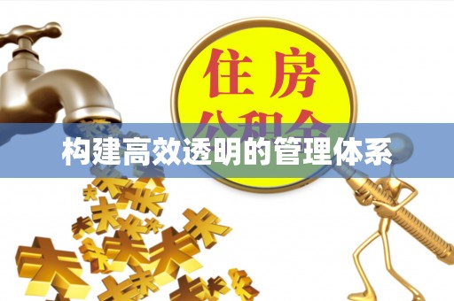 成华构建高效透明的管理体系