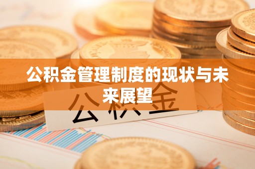 成华公积金管理制度的现状与未来展望